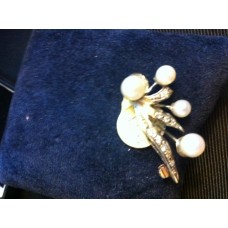 Diamond and Pearl Pin